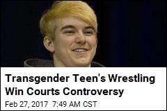 Amid Controversy, Transgender Wrestler Wins State Crown