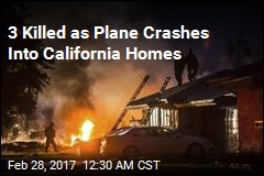 4 Killed as Plane Crashes Into California Homes