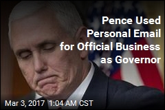 Pence Used AOL Email for Official Business as Governor