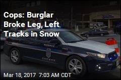 Cops: Burglar Broke Leg, Left Tracks in Snow