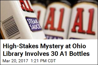 High-Stakes Mystery at Ohio Library Involves 30 A1 Bottles
