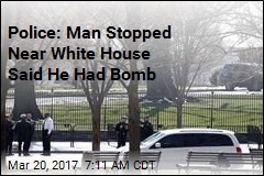 Man Stopped Near White House Claimed He Had Bomb in Trunk