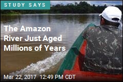 The Amazon River Just Aged Millions of Years