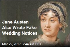 Jane Austen Also Wrote Fake Wedding Notices