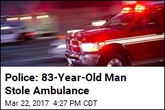 83-Year-Old Man Arrested After Stealing Ambulance