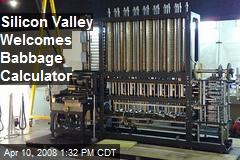 Silicon Valley Welcomes Babbage Calculator