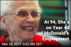 She&#39;s 94, Still Loves Working at McDonald&#39;s