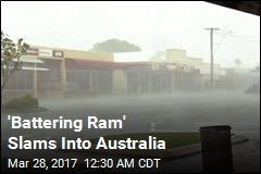 Cyclone Slams Into Northeast Australia