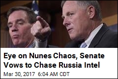 Eye on Nunes Chaos, Senate Promises a Fair Russia Probe