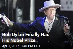 Almost 6 Months Later, Bob Dylan Has His Nobel Prize