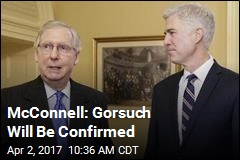 McConnell: Gorsuch Will Be Confirmed