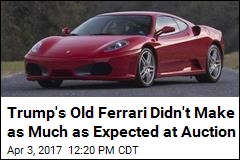 Donald Trump&#39;s Old Ferrari Sold at Auction