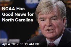 NCAA Has Good News for North Carolina