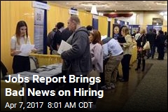 Hiring Slows Sharply in New Jobs Report