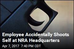 NRA Employee Accidentally Shoots Self During Training