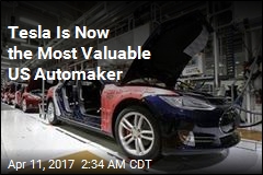 Tesla Is Now the Most Valuable US Automaker