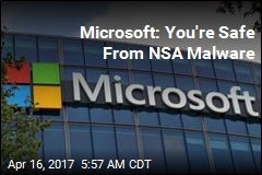 Microsoft: You&#39;re Safe From NSA Malware