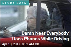 Drivers Use Phones on 88% of Car Rides