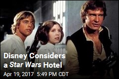 Disney Considers a Star Wars Hotel