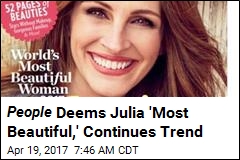 Julia Roberts Is &#39;World&#39;s Most Beautiful Woman&#39; for 5th Time