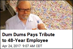 Dum Dums Pays Tribute to 48-Year Employee