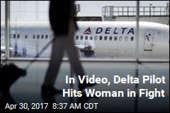 In Video, Delta Pilot Hits Woman in Fight