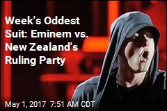 Week&#39;s Oddest Suit: Eminem vs. New Zealand&#39;s Ruling Party
