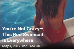You&#39;re Not Crazy&mdash; This Red Swimsuit Is Everywhere