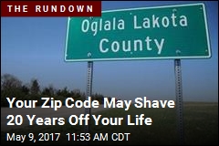 Your Zip Code May Shave 20 Years Off Your Life