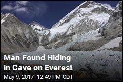 Man Found Hiding in Cave on Everest