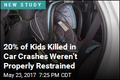 20% of Kids Killed in Car Crashes Weren&#39;t Properly Restrained