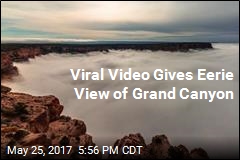 Clouds Take Over Grand Canyon in Viral Video