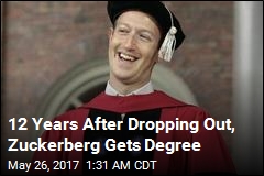 Mark Zuckerberg Finally Gets His Degree