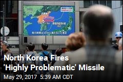 North Korea Missile Lands in Japanese Waters