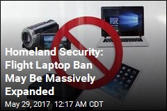 US May Ban Laptops on All International Flights