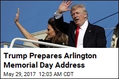 Trump to Deliver Speech at Arlington Cemetery