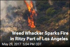 Weed Whacker Sparks 30-Acre Brush Fire