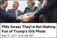 Nordic PMs Stage Own Version of Trump&#39;s Orb Photo