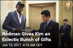 Rodman Gives Kim Trump&#39;s Art of the Deal