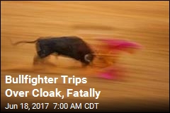 Bullfighter Trips Over Cloak, Fatally
