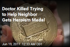 Doctor Killed Trying to Help Neighbor Gets Carnegie Medal