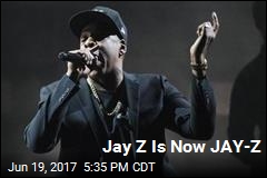 Jay Z, Once Jay-Z, Is Now JAY-Z