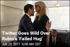 Twitter Goes Wild Over Rubio&#39;s &#39;Failed Hug&#39;