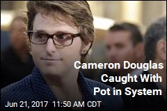 Cameron Douglas Caught With Pot in System