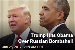 Trump: Obama Choked on Russian Meddling