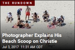 Photographer Explains His Beach Scoop on Christie
