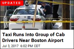 Taxi Hits Pedestrians Near Boston&#39;s Logan Airport