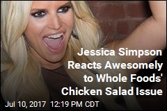 Jessica Simpson Reacts Awesomely to Whole Foods&#39; Chicken Salad Issue