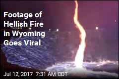 Footage of Hellish Fire in Wyo. Goes Viral