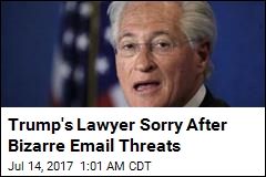 Trump&#39;s Lawyer Apologizes for Profanity-Filled Email Threat